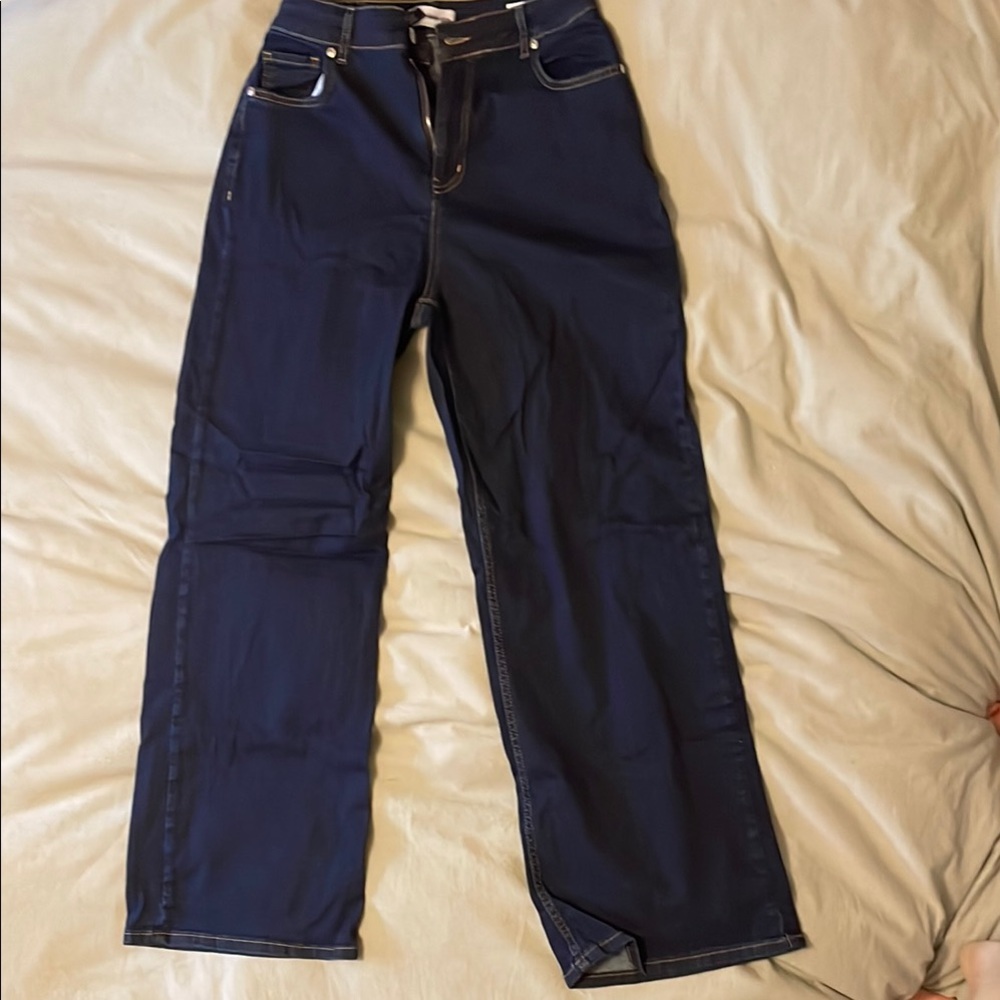 Slø jeans high waist wide leg 90s straight Blue Women's Jeans